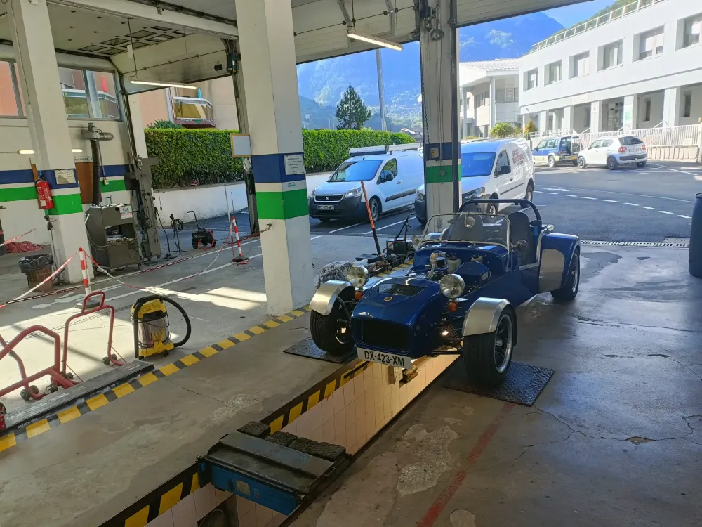 contrôle technique véhicule collection à Moûtiers